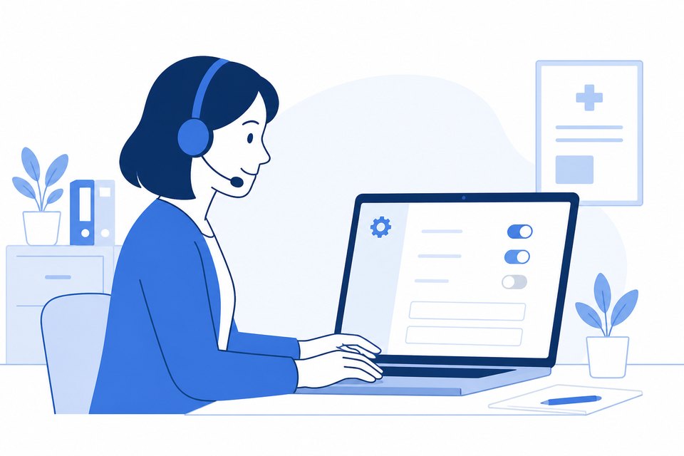 Configuración del consultorio