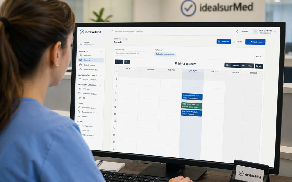 Agenda semanal en idealsurMed